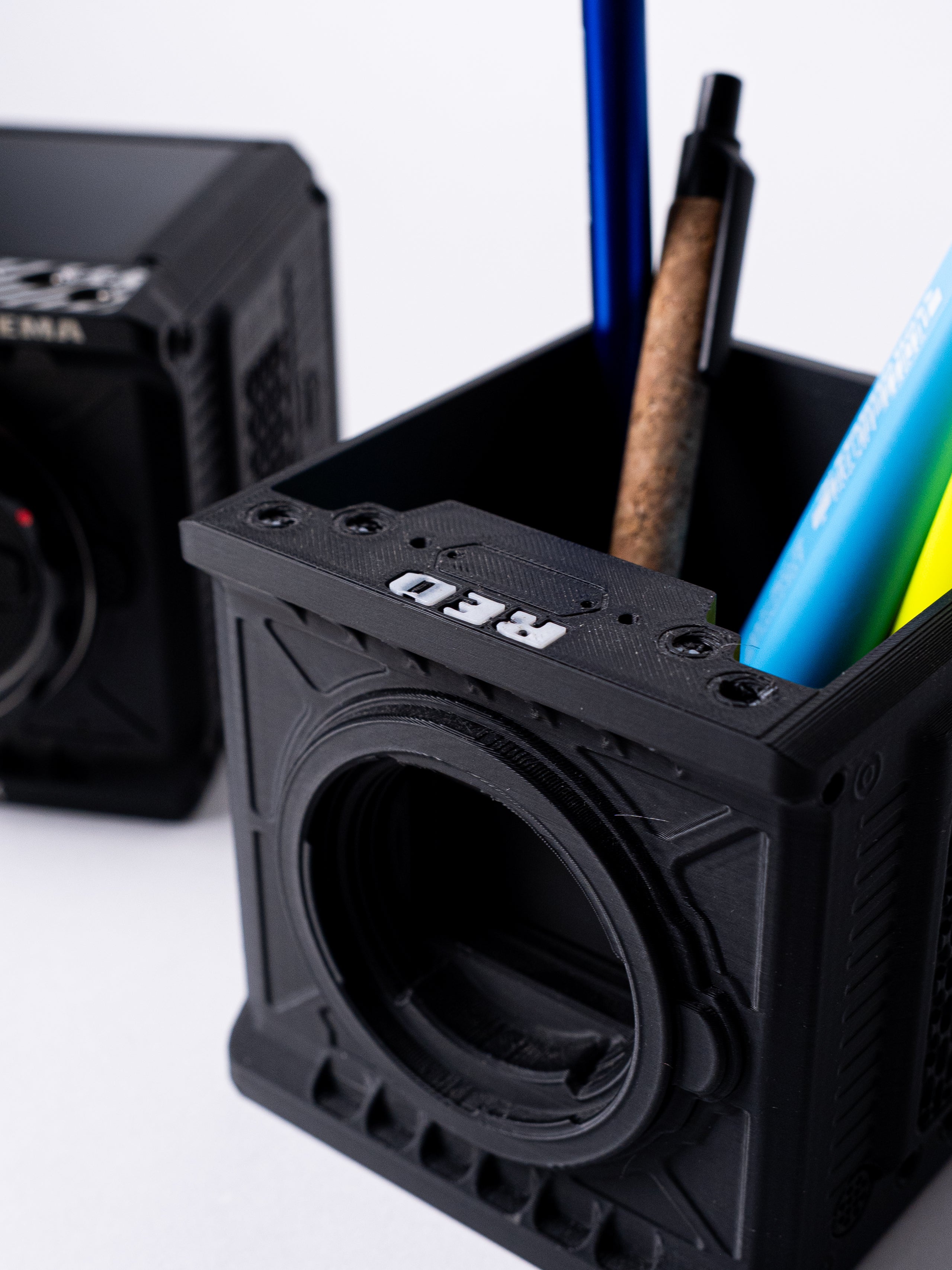 'RED KOMODO' Pencil Case 1:1 Size