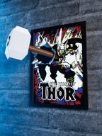 THOR 3D Κάδρο Fan Art