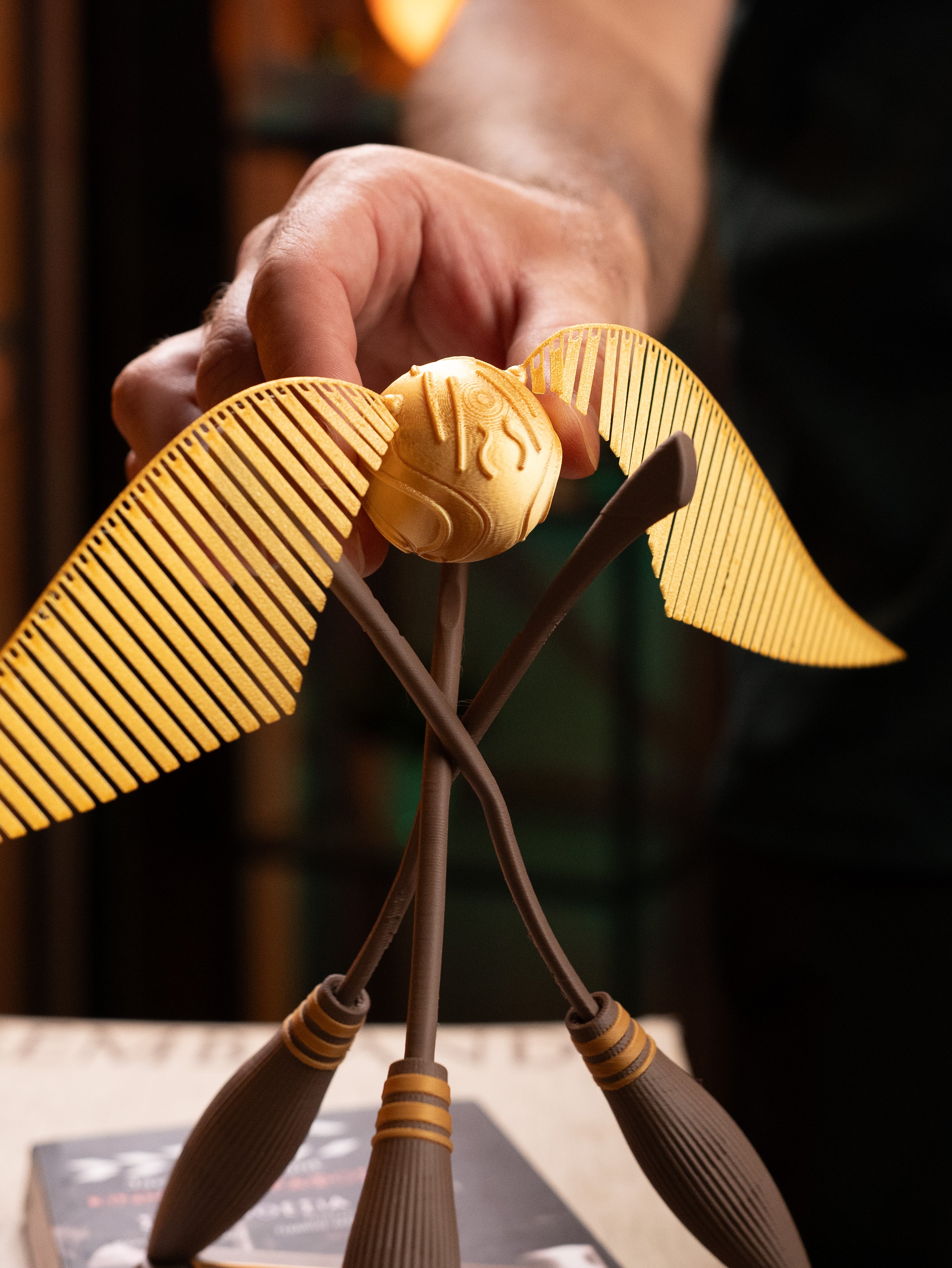 Harry Potter Golden Snitch Quidditch Ball