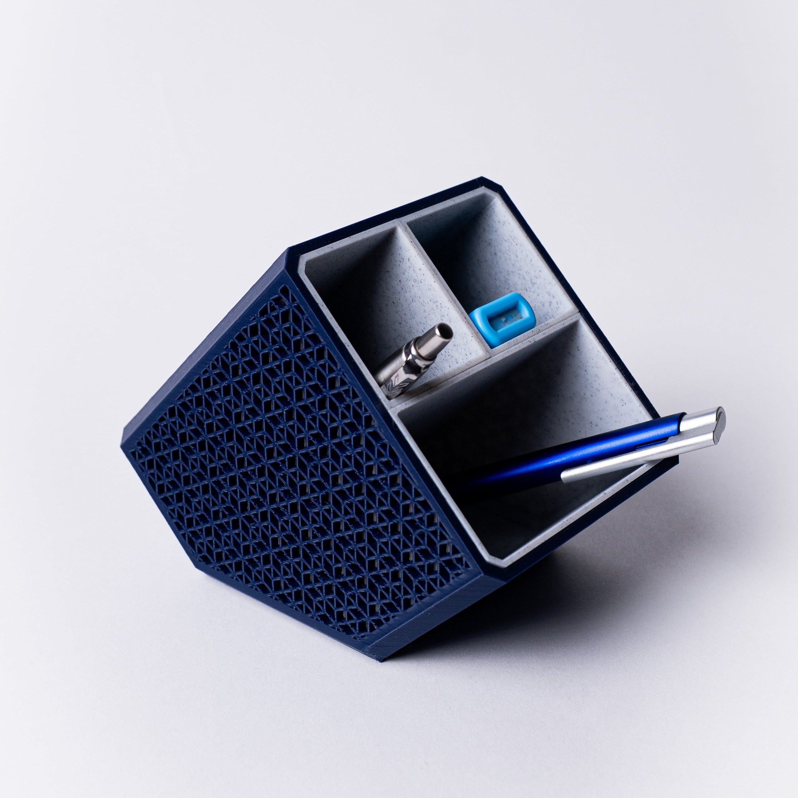 ‘Kumiko Square’ Desk Organizer