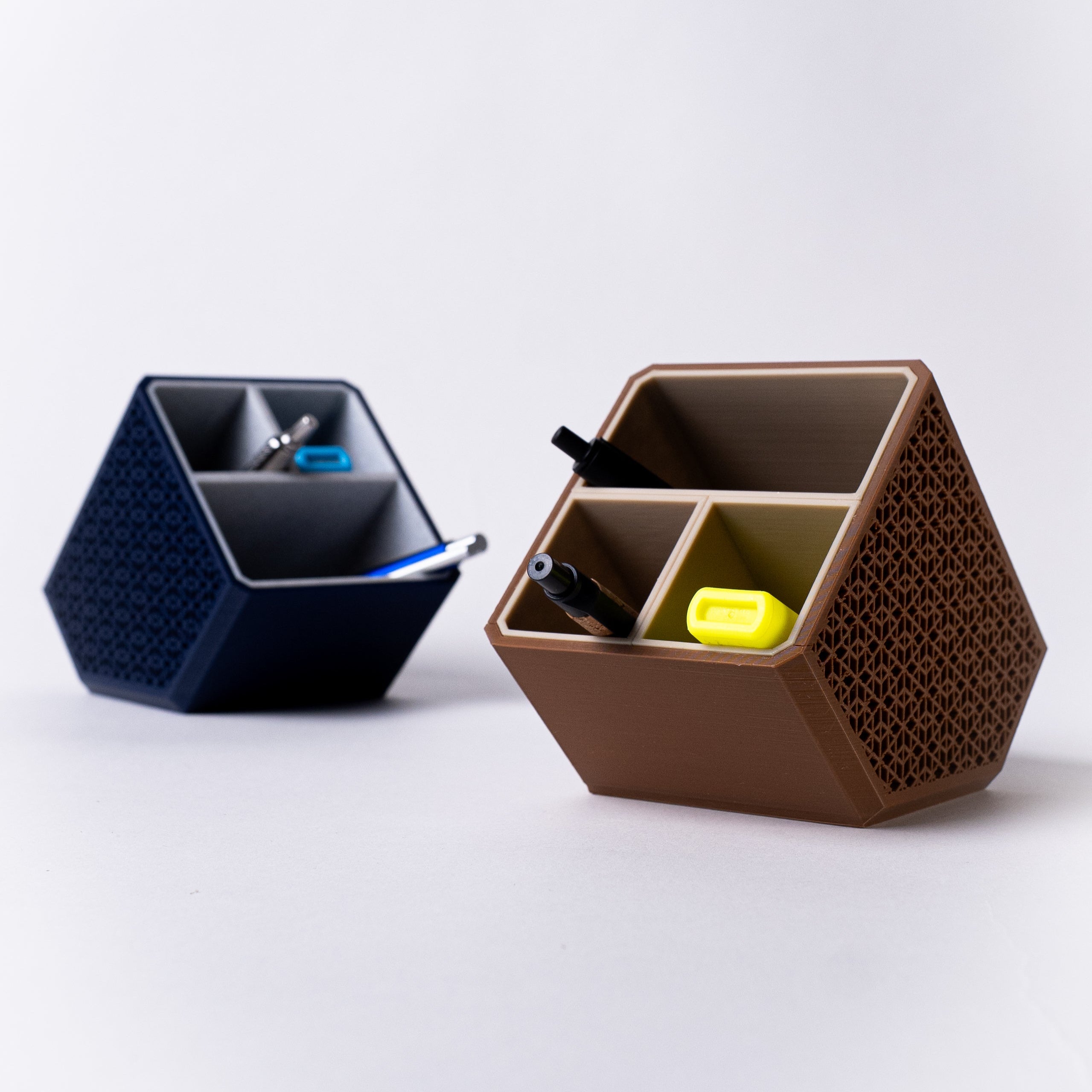 ‘Kumiko Square’ Desk Organizer