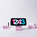 'Cupertino White 3 Desk Combo'