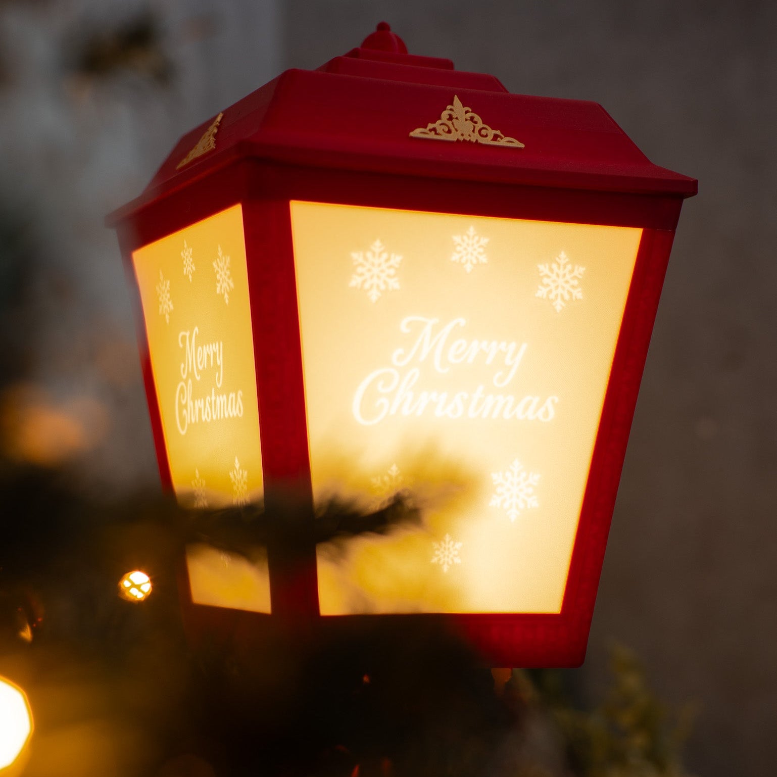 'Χριστουγεννιάτικο επιδαπέδιο φανάρι'