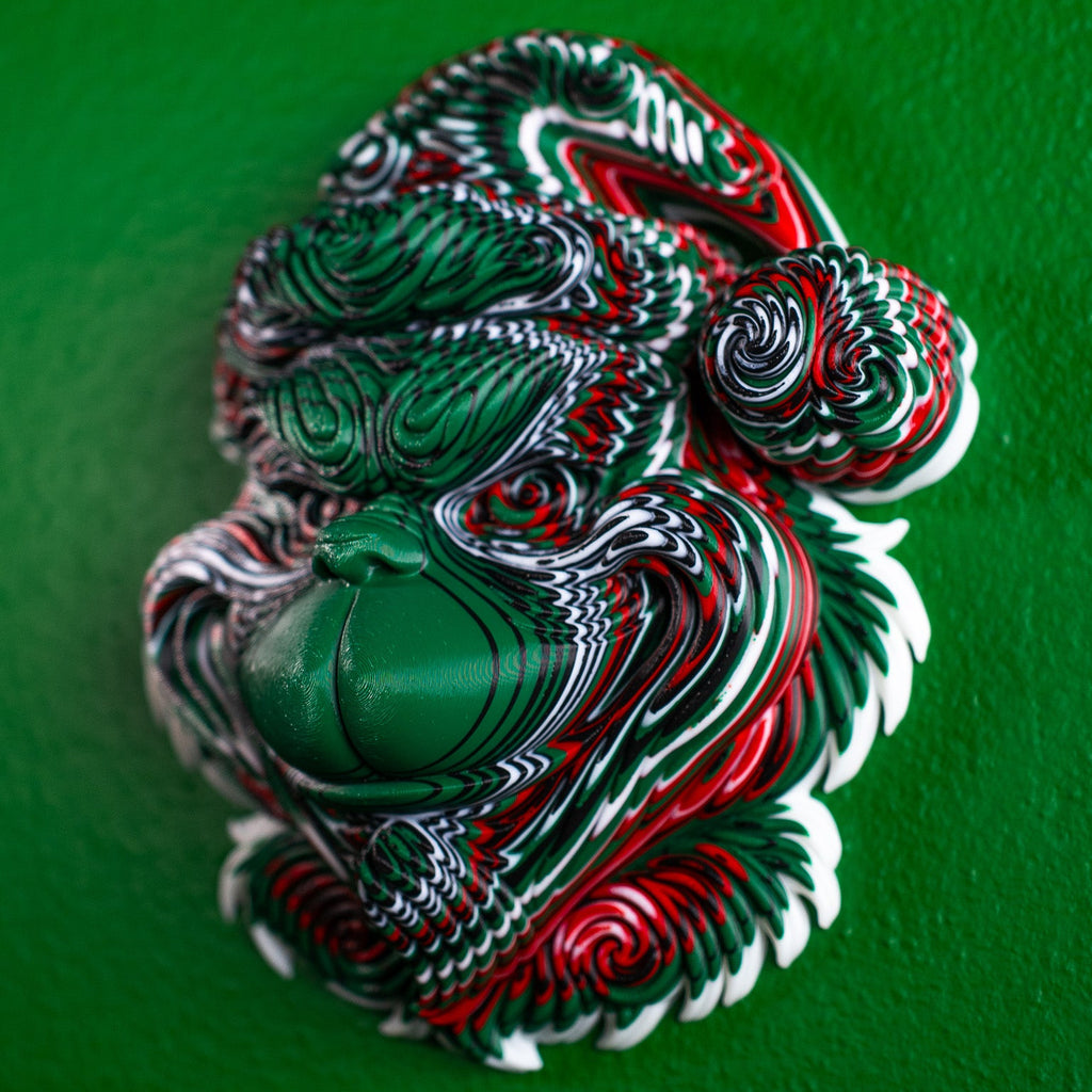 Grinch Tri-color Face