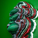 Grinch Tri-color Face